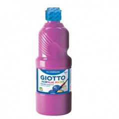 Guache Liquido Giotto Acrilico 500ml Magenta / Escolar / Pin