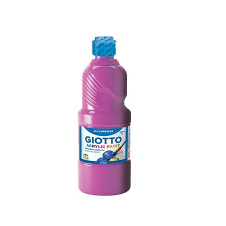 Guache Liquido Giotto Acrilico 500ml Magenta / Escolar / Pin