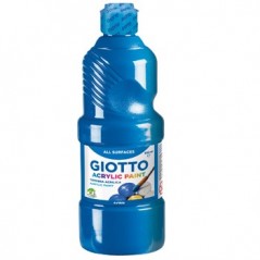Guache Liquido Giotto Acrilico 500ml Azul / Escolar / Pintur