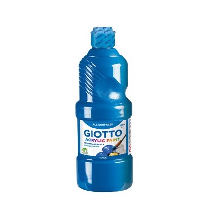 Guache Liquido Giotto Acrilico 500ml Azul / Escolar / Pintur