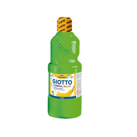 Guache Liquido Giotto Escolar 500ml Verde Esmeralda / Escola