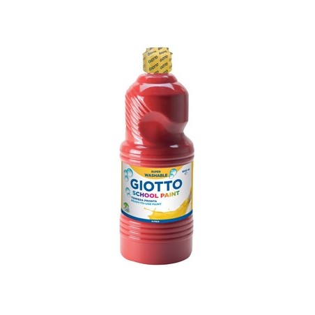 Guache Liquido Giotto Escolar 1 Litro Vermelho / Escolar / P