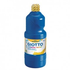 Guache Liquido Giotto Escolar 1 Litro Azul Escuro / Escolar
