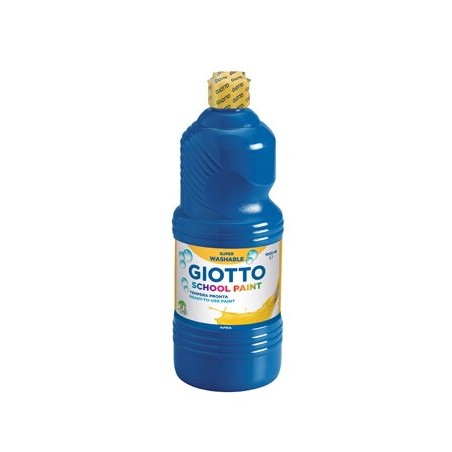 Guache Liquido Giotto Escolar 1 Litro Azul Escuro / Escolar