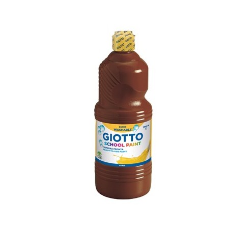 Guache Liquido Giotto Escolar 1 Litro Castanho / Escolar / P