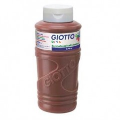 Guache Pintura Dedos Giotto Dita 750ml Castanho