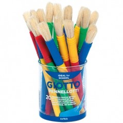 Pincel Giotto Maxi Copo 20un / Escolar / Pintura / Pinceis