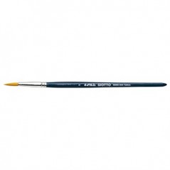 12un Pincel para Guache e Aguarela Giotto Art 500 Taklon Nº6