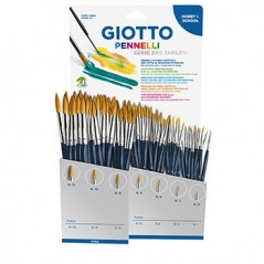 Pincel para Guache e Aguarela Giotto Art 500 Taklon Sort 84u