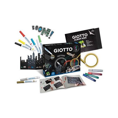 Conjunto Giotto Crazy Black