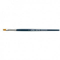 12un Pincel para Guache e Aguarela Giotto Art 600 Taklon Nº6