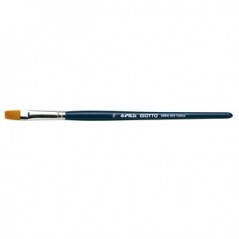 12un Pincel para Guache e Aguarela Giotto Art 600 Taklon Nº1