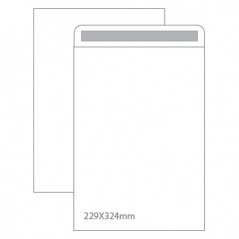 Envelopes Saco Branco 229X324mm 100gr Autodex Cx250un / Pape