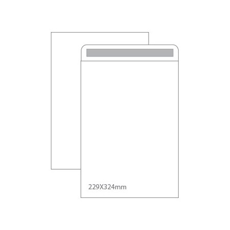 Envelopes Saco Branco 229X324mm 100gr Autodex Cx250un / Pape