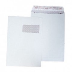 Envelopes Saco 229x324mm c/Janela Branco 90gr Autodex Cx250