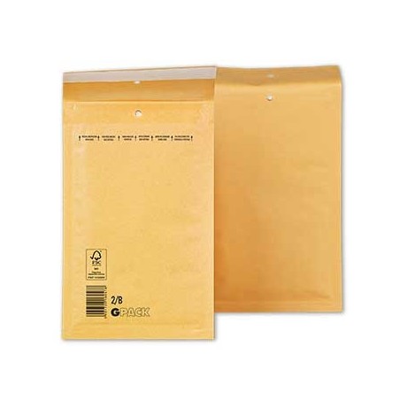 200un Envelopes Air-Bag Kraft 120x215 Nº 00  un / Papeis e T
