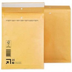 100un Envelopes Air-Bag Kraft 150x215 Nº 0 un / Papeis e Tra