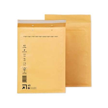 100un Envelopes Air-Bag Kraft 180x265 Nº 1  un / Papeis e Tr