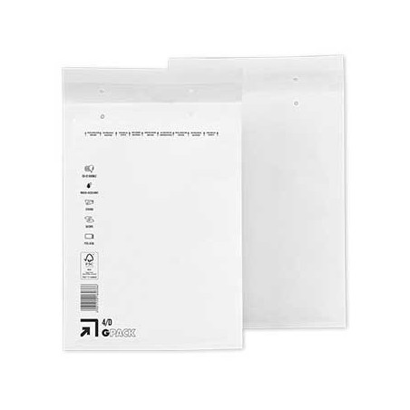 100un Envelopes Air-Bag 180x265 Branco  Nº 1  un
