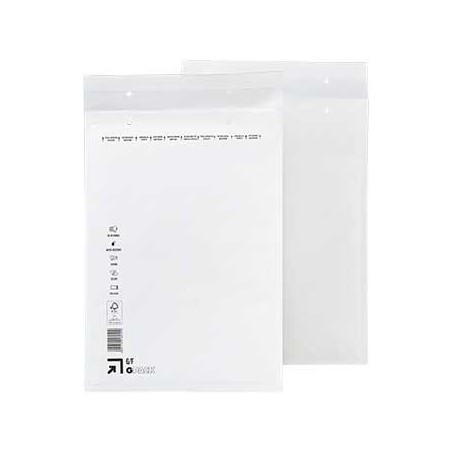 100un Envelopes Air-Bag 220x340 Branco  Nº 3  un