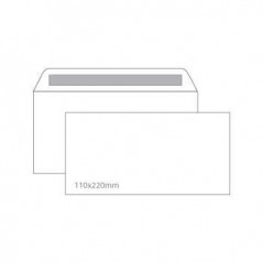Envelopes 110X220mm s/janela Cx 25un Autodex