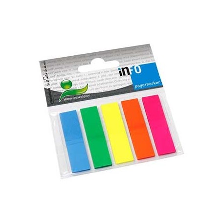 12un Sinalizadores (Film) PageMarker 5x12x50mm 5 cores 125 F