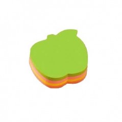 Bloco Adesivo Motivo Maca 70x70mm 200Folhas / Escritorio e P