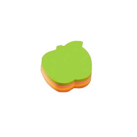 Bloco Adesivo Motivo Maca 70x70mm 200Folhas / Escritorio e P