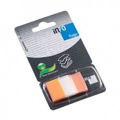 Separador Tape Flags 1 Polegada Laranja / Escritorio e Papel