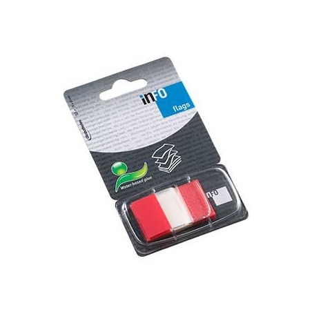 Separador Tape Flags 1 Polegada Vermelho / Escritorio e Pape