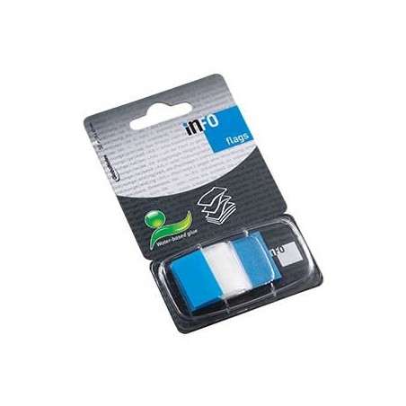 Separador Tape Flags 1 Polegada Azul / Escritorio e Papelari