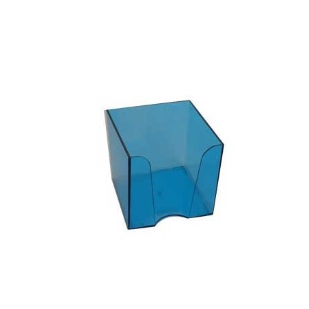 Base transparente p/ Bloco (Cubo) 90x90x90mm Cores Sortidas