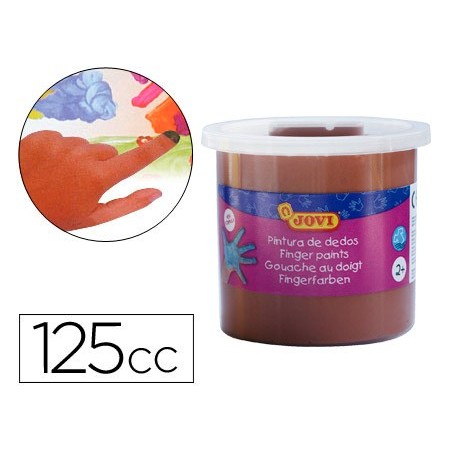 ESTOJO JOVI PINTURA A DEDOS 125 CC CASTANHO OPACO