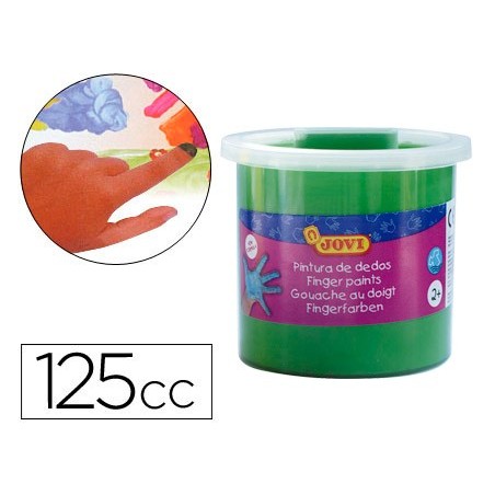 ESTOJO JOVI PINTURA A DEDOS 125 CC VERDE OPACO