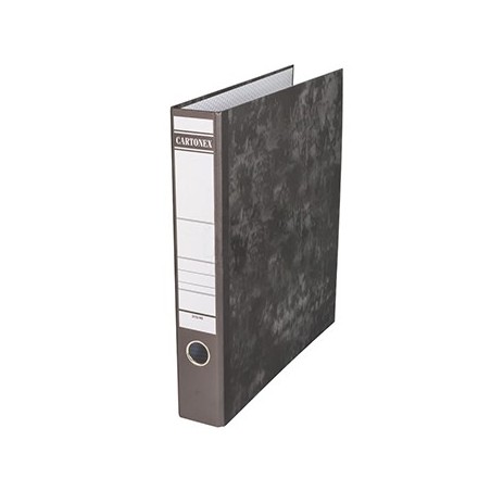 10un Pasta Arquivo L60 310x290 s/Caixa, Marmoreada Preto - 1