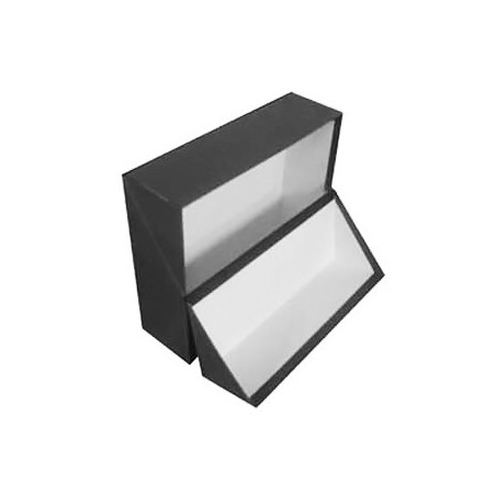 Caixa Arquivo Frances (365x280x100mm) Almaco Preto - 1un / A