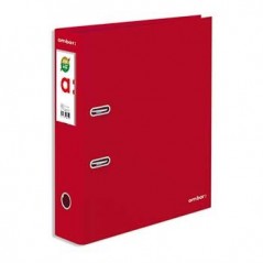 Pasta Arquivo Cor Lisa Ambar L/L Din Vermelho