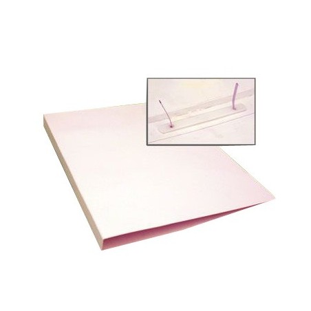 Dossier Cartolina Alto Brilho 350gr L10 c/Ferragem Branco /