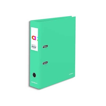 Pasta Arquivo Ambar School L/L Azul Celeste