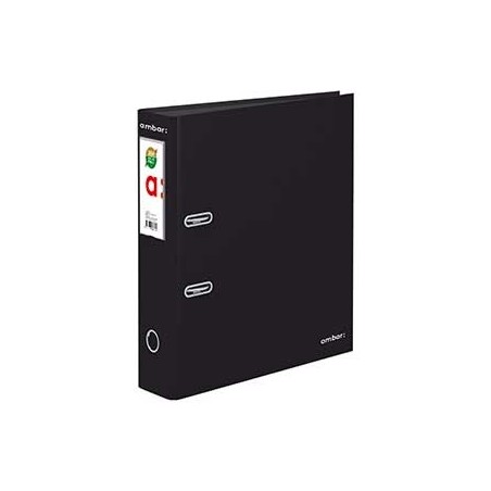 Pasta Arquivo Cor Lisa Ambar L/L Din Preto