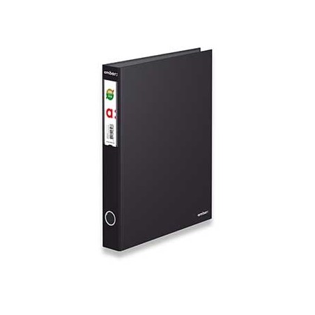 Pasta Arquivo Cor Lisa Ambar L/E Din Preto