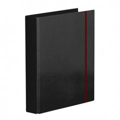 Pasta Plastico c/Bolsa Interior 4/40mm L60 Preto - 1un / Arq