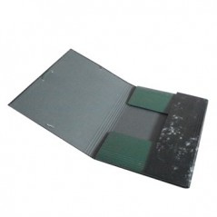 Pasta 3 Abas 340x250mm c/Elasticos Marmoreado Sortido - 1un