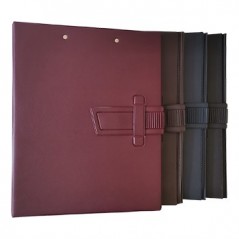 Dossier Plastico c/4 Argolas e c/Mola 194PL Cores Sortidas /