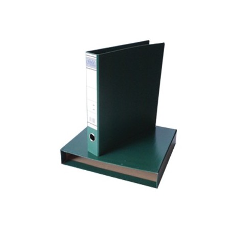 8un Pasta Arquivo Fibra + Cx 2 Argolas L40 320x290 Verde / A