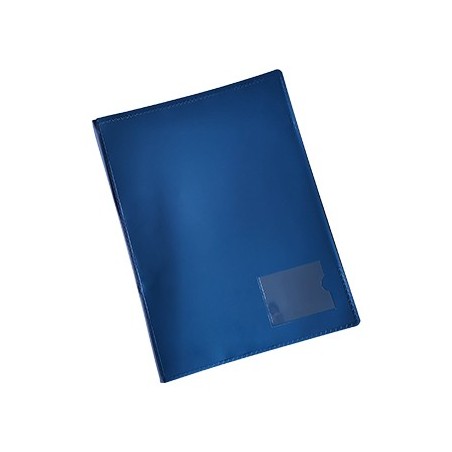 Dossier Plastico 2000 c/Mola 134PL Azul Opaco / Arquivo e Or