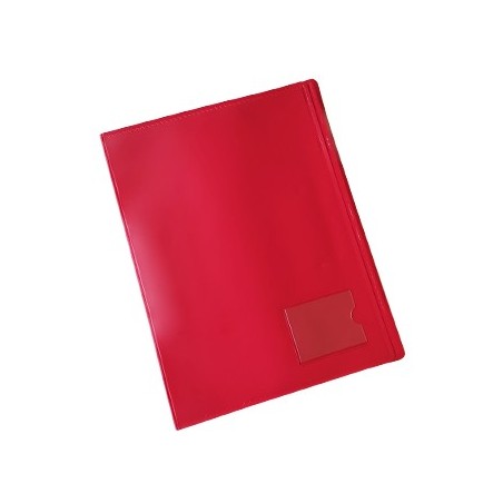 Dossier Plastico 2000 c/Mola 134PL Vermelho Opaco / Arquivo