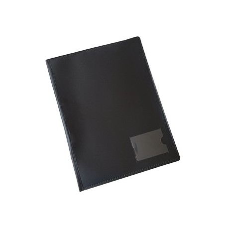 Dossier Plastico 2000 c/Mola 134PL Preto / Arquivo e Organiz