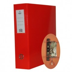 10un Pasta Arquivo L80 310x290 Liso (Vermelho) / Arquivo e O