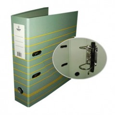 10un Pasta Arquivo L80 320x280 Riscas/Rado Cinza / Arquivo e